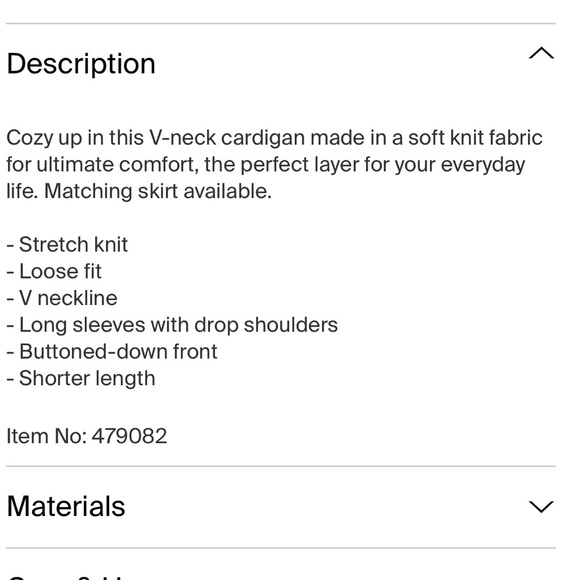 V-Neck Cardigan - Picture 7 of 7